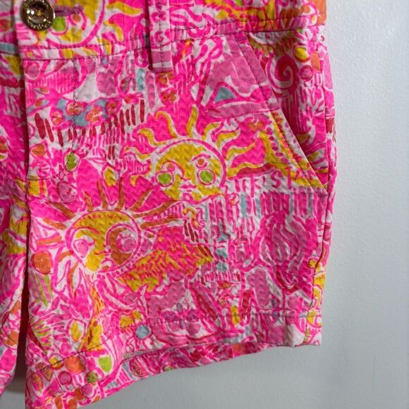 Lilly Pulitzer Callahan 5” Shorts Pink Pout More KINIS in The Keys Size 2 - Picture 8 of 16